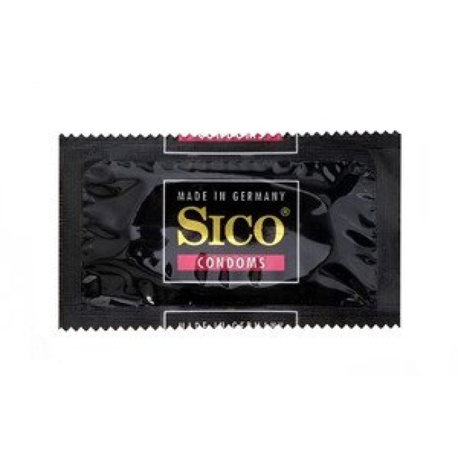 SICO Safety, Latex, 18 cm (7 in), Ø 5,2 cm (2,0 in), 1000 Condoms