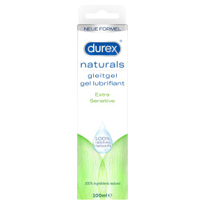 Durex Naturals Lubricant, Extra Sensitive, 100 ml (3,4 fl.oz.)