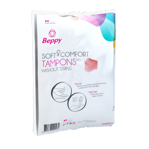 Beppy Soft & Comfort Tampons Wet, Stringless, 30 pcs