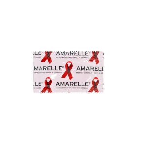 Amarelle Red, Latex, Red, Strawberry, 18 cm (7,1 in), 100 Condoms