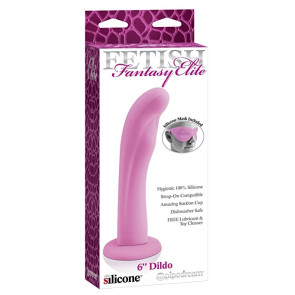 Fetish Fantasy Elite, Dildo, Silicone, Pink, 16 cm (6 in), Ø 3,8 cm (1,5 in)