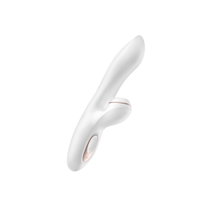  Satisfyer Pro G-Spot Rabbit, Clitoris Masturbator, Silicone, White, 22,5 cm (8,5 in)